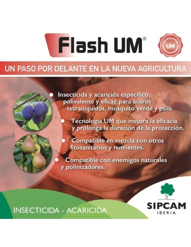 FLASH UM. Insecticida acaricida específico